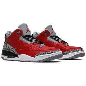 Nike Air Jordan 3 Retro SE Unite Red Cement Sz 10